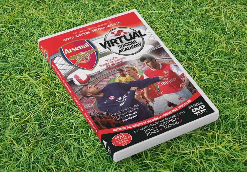 Arsenal DVD wrap artwork